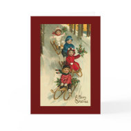 vintage christmas card