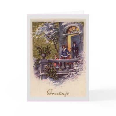 Vintage Christmas card