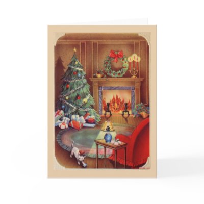 Vintage Christmas Card