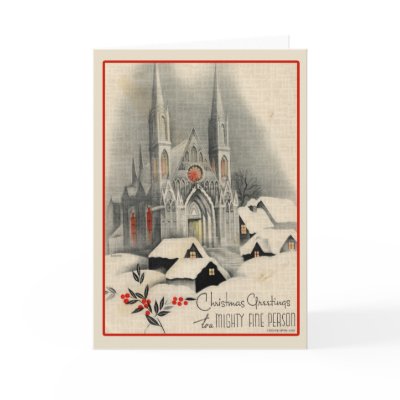 Vintage Christmas Card