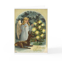 Vintage Christmas Greeting Card