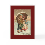 Vintage, Christmas Cards