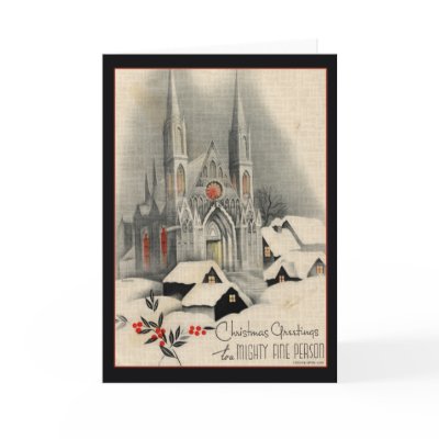 Vintage Christmas Card