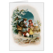 vintage christmas card