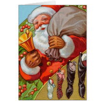 vintage christmas card