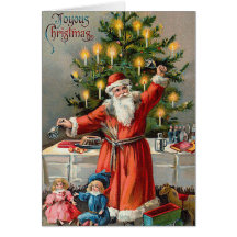 vintage christmas card
