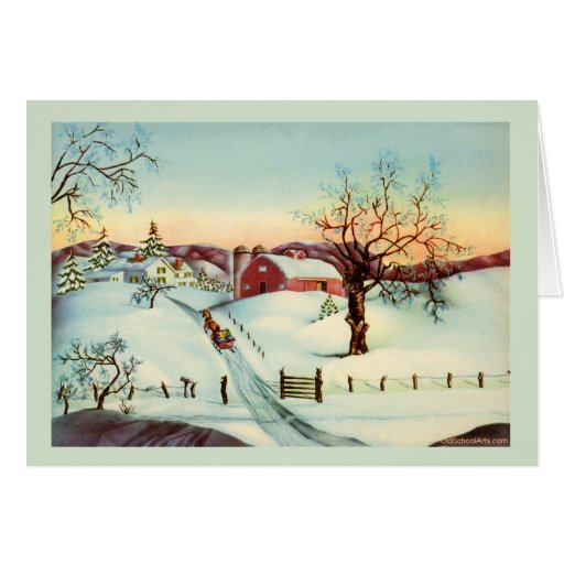 Vintage Christmas Card