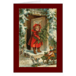 Vintage Christmas Card Design