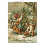 Vintage Christmas Card - Very sweet card