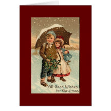 Vintage, Christmas Cards