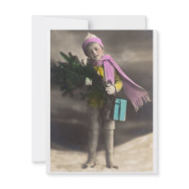 Vintage *Christmas Child* invitations