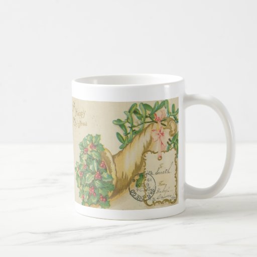 Vintage Christmas Decorations Coffee Mug