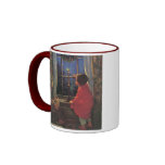 Vintage Christmas Eve by Jessie Willcox Smith Mug