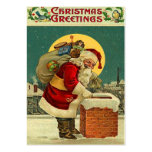 Vintage Christmas Gift Tags Business Card Templates