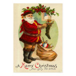 Vintage Christmas Gift Tags Business Cards