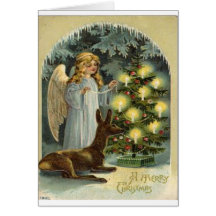 Vintage Christmas Greeting Card