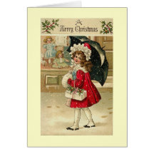 Vintage Christmas Greeting Card