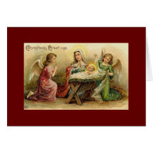 VINTAGE CHRISTMAS GREETING CARD