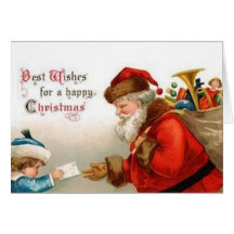 Vintage : Christmas - Greeting Card