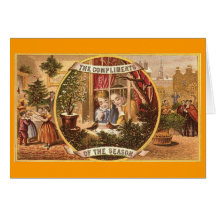 Vintage Christmas Greeting Card