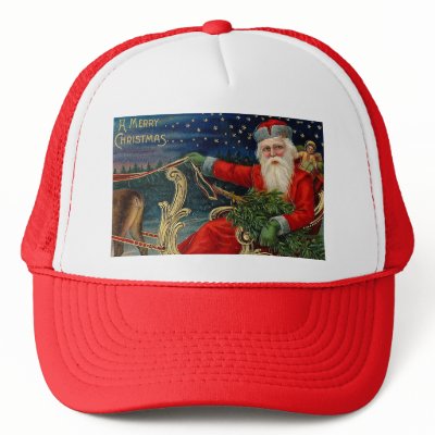 Vintage Christmas hats