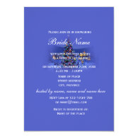 Vintage Christmas, holiday bridal shower party Personalized Invite