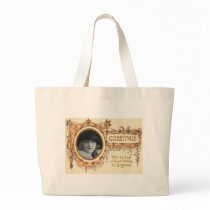 Vintage Christmas Jumbo Tote
