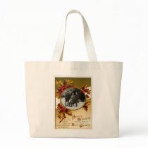 Vintage Christmas Jumbo Tote bags by Vintage_Gifts Vintage Christmas Jumbo Tote bags