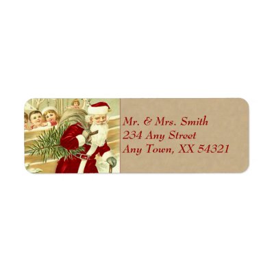 Vintage Christmas labels