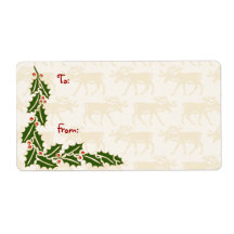 Vintage Christmas Labels