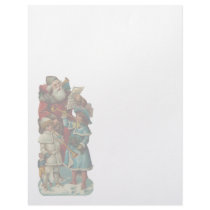 Vintage Christmas Letterhead Stationery by Vintage_Gifts Vintage Christmas Letterhead Stationery