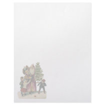 Vintage Christmas Letterhead Stationery by Vintage_Gifts Vintage Christmas Letterhead Stationery
