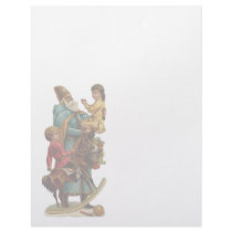 Vintage Christmas Letterhead Stationery