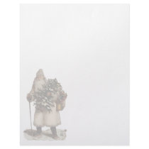 Vintage Christmas Letterhead Stationery