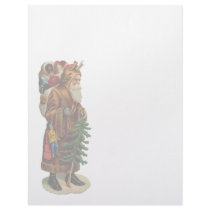 Vintage Christmas Letterhead Stationery