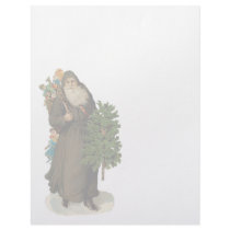 Vintage Christmas Letterhead Stationery