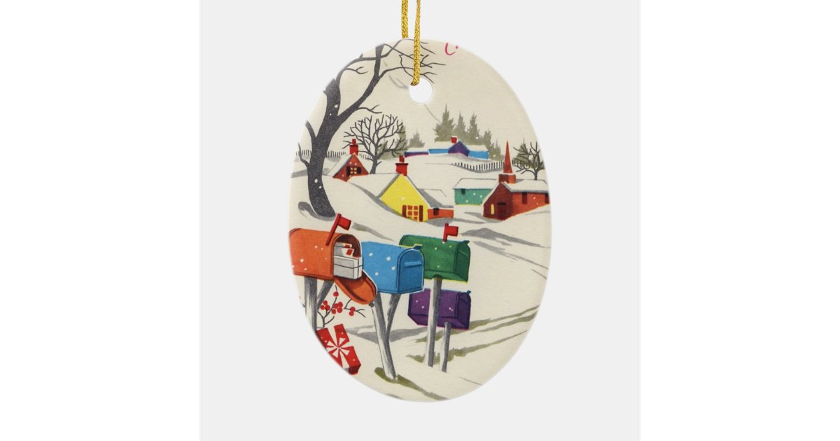 vintage christmas letters ornaments ceramic ornament zazzle vintage christmas letters ornaments ceramic ornament zazzle