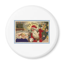 Vintage Christmas Fridge Magnet