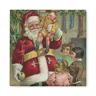 Vintage Christmas magnet