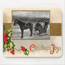 Vintage Christmas Mousepad by Vintage_Gifts Vintage Christmas Mousepad