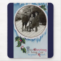 Vintage Christmas Mousepad by Vintage_Gifts Vintage Christmas Mousepad