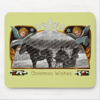 Vintage Christmas Mousepad mousepad