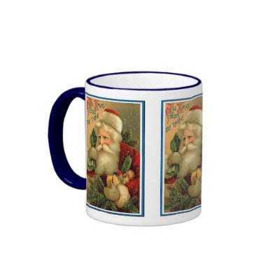 Vintage Christmas mugs