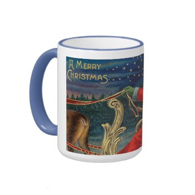 Vintage Christmas mugs