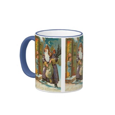 Vintage Christmas mugs