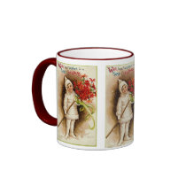 Vintage Christmas mugs by MyOtherPlanet Vintage Christmas mugs