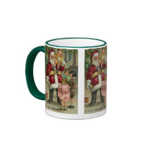 Vintage Christmas mugs
