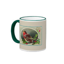 Vintage Christmas mugs by MyOtherPlanet Vintage Christmas mugs