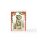 Vintage Christmas Note Card