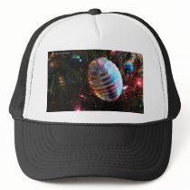 Vintage Christmas Ornament Mesh Hats